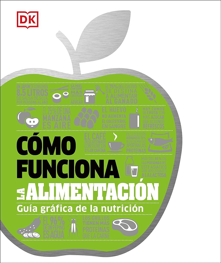 Cómo funciona la alimentación (How Food Works): Guía gráfica de la nutrición (DK How Stuff Works) (Spanish Edition)